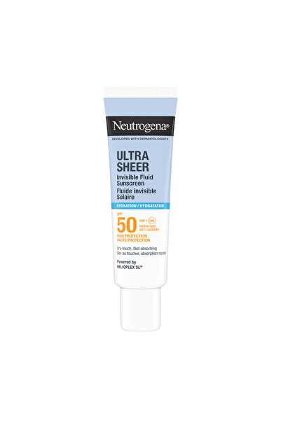 Neutrogena Ultra Sheer Hydrating Fluid SPF50 Yüz Güneş Koruyucu, 50 ml