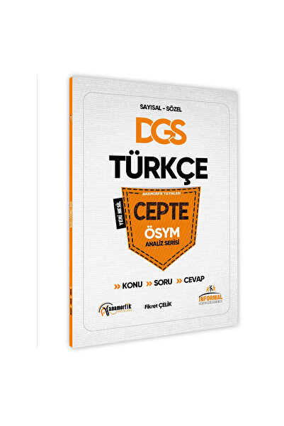 İnformal Yayınları 2026 DGS TÜRKÇE CEPTE KONU-SORU-CEVAP ÖSYM ANALİZ SERİSİ