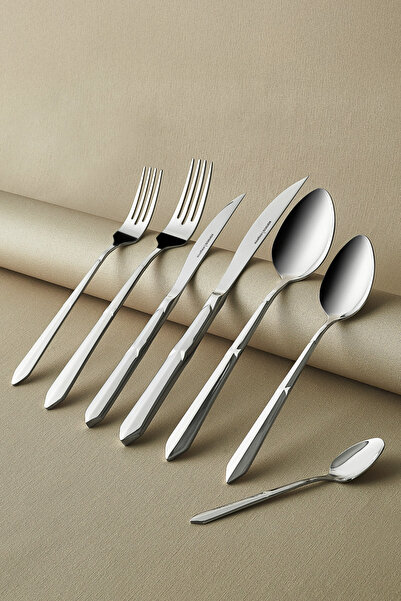 Karaca New Mantilla Elegance 84 Parça 12 Kişilik Çatal Kaşık Bıçak Kutulu