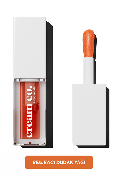 Cream Co. Lipgloss Feuchtigkeitsspendender, nährender Lippenölglanz |   Lippe...