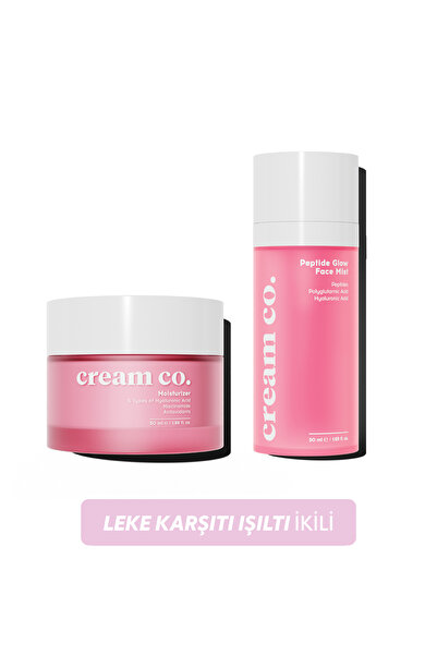 Cream Co. Leke Karşıtı Canlandırıcı Aydınlatıcı Işıltılı Yüz Spreyi Su Bazlı ...
