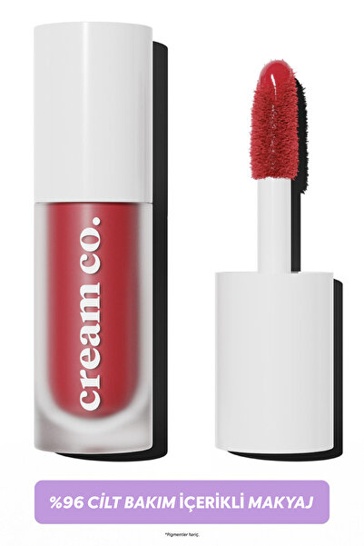 Cream Co. Allık Ruj Göz Farı Glow Tint Chilli Red | Nemlendirici Makyaj | Kir...