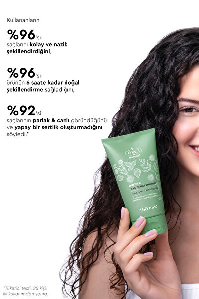 Otacı Bitkisel Saç Şekillendirici Yumuşak & Orta Tutuş 150 ml Üçlü Paket