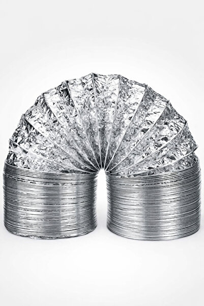 Badem10 Telli Kopmayan Davlumbaz Baca Flexible Aspiratör Borusu 2 Metre