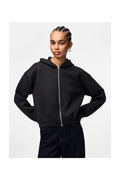 PIECES PCBUCUBA LS ZIPPER SCUBA HOODIE ACT JRS