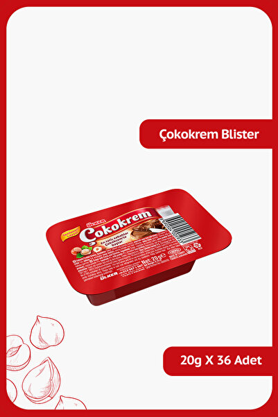 Ülker ÇOKOKREM Blister 20 gram - 36 Adet