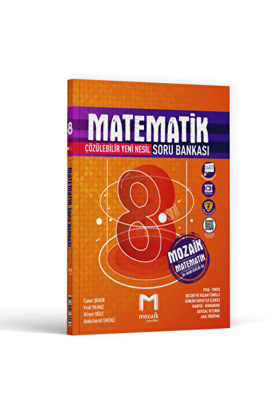 Mozaik Yayınları 8.Sınıf Çözülebilir Yeni Nesil Matematik Soru Bankası 2026 B...