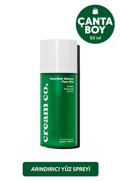 Cream Co. Gözenek Sıkılaştırıcı Ferahlatıcı Yüz Spreyi | Heartleaf Face Mist ...