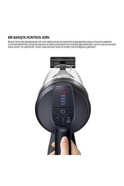 Samsung Jet 75E VS20B75ACR5/TR 200W Şarjlı Dikey Süpürge