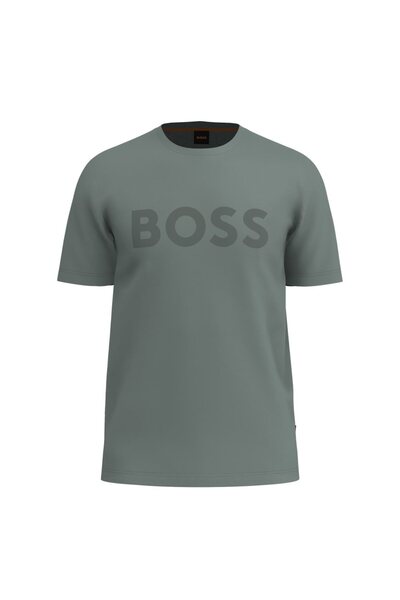 Hugo Boss Ανοιχτό πράσινο μπλουζάκι για άνδρες