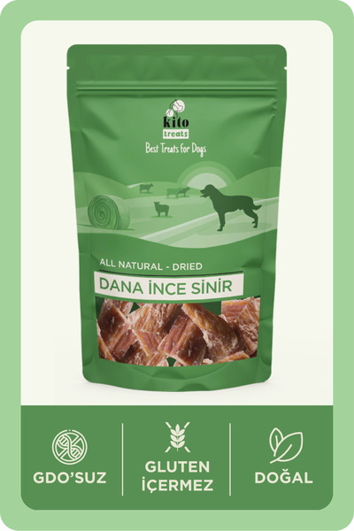 kito Dana Ince Sinir Çiğnemelik Köpek Ödül Maması %100 Doğal, Glutensiz, Orga...