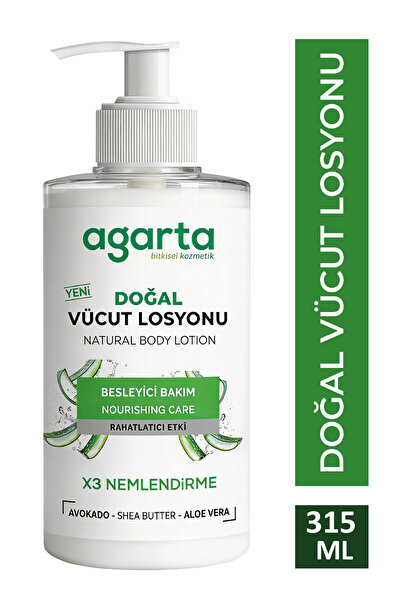 Agarta Doğal Nemlendirici Vücut Losyonu 315 ML