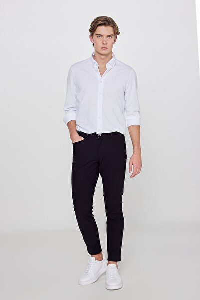 Lee Regular Fit Normal Kesim Dar Paça 5 Cep Siyah Casual Pantolon