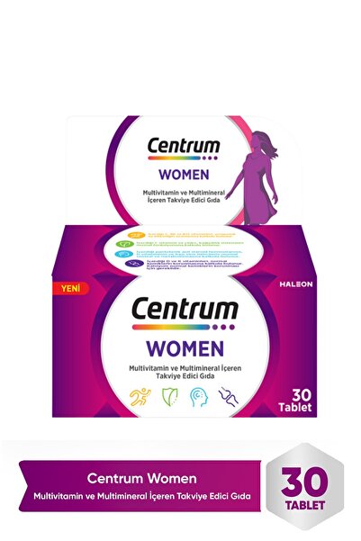 Centrum Women Multivitamin 30'lu Tablet