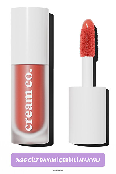 Cream Co. Allık Ruj Göz Farı Glow Tint Warm Peach | Nemlendirici Makyaj | Şef...