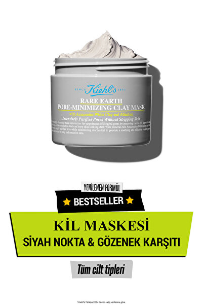 Kiehl's Rare Earth Gözenekleri Derinlemesine Arındıran Kil Maskesi 125 ml