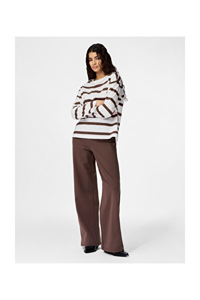 PIECES PCGUNHILD HW WIDE PANTS JRS