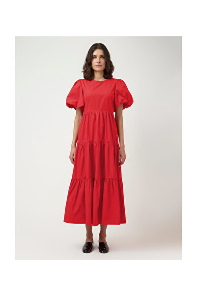 YAS. ROCHIE YASCOLEA SS ANKLE DRESS S. NOOS