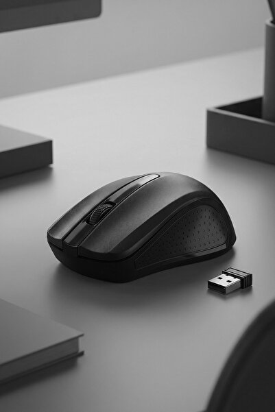 Everest SM-537 USB Siyah 2.4Ghz 1600DPI Kablosuz 5 Metre Menzilli Optik Mouse