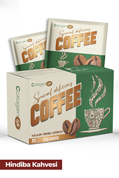 COLLAGEN LIFE Hindiba, Kollajen, Garsinya Ve Çörek Otu Içeren Kahve Karışımı ...