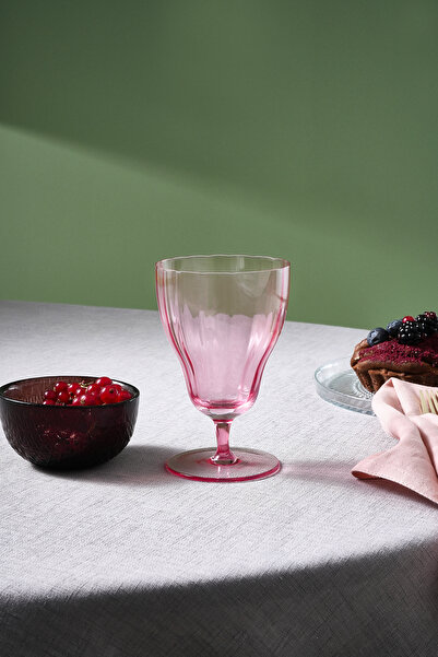 Karaca Pinky Soft Drink Glass Pink 350 ml