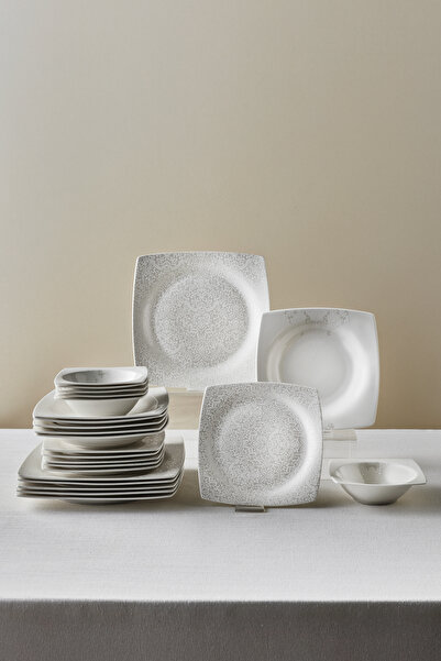 Karaca New Flava Porselen 24 Parça 6 Kişilik Yemek Takımı