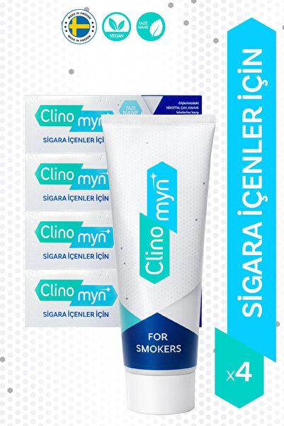Clinomyn Sigara Içenler Için Diş Beyazlatan Leke Giderici Diş Macunu 75 ml X ...