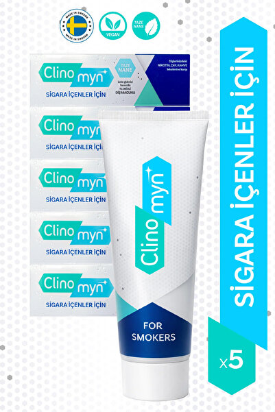 Clinomyn Sigara Içenler Için Smokers Diş Beyazlatan Leke Giderici Diş Macunu ...