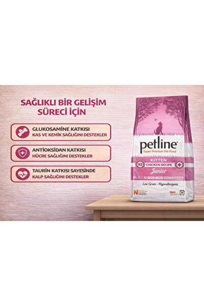 Petline Kondroitin Ve Taurin Destekli Tavuklu Yavru Kedi Maması 20kg ( 2 X 10...