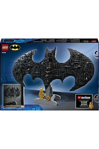 LEGO ® DC Batman™: Batman Logosu 76330 – 12 Yaş ve Üzeri Çocuklar için Oyuncak Yapım Seti (678 Parça)