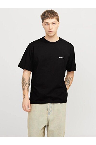 Jack & Jones تي شيرت رجالي محبوك CO100