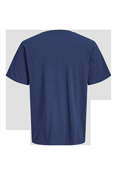 Jack & Jones تي شيرت رجالي محبوك TBC100