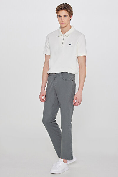 WRANGLER Тексаски панталон с права кройка и нормална талия, памучен разтеглив...