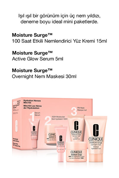 Clinique Moisture Surge™ Nem Yıldızları Başlangıç Kiti