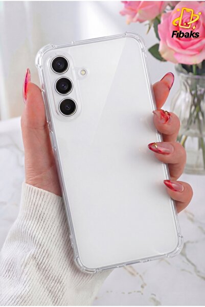 Fibaks Galaxy A26 Kılıf Antishock Darbe Emici Kamera Korumalı Yumuşak Esnek Ş...