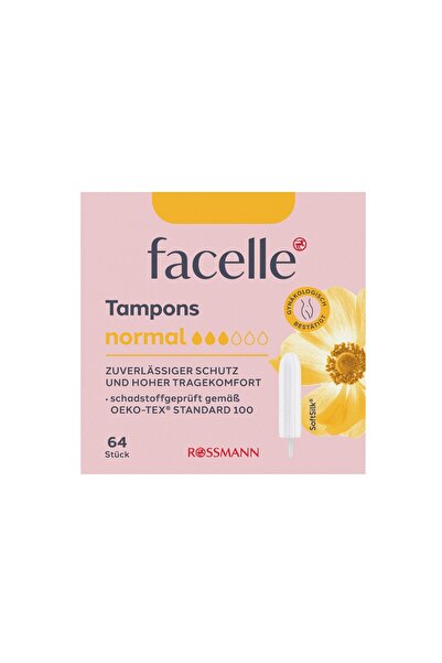 Facelle Tampon Normal 64'lü