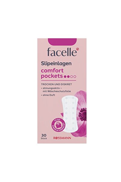 Facelle فوط يومية عادية 30 قطعة