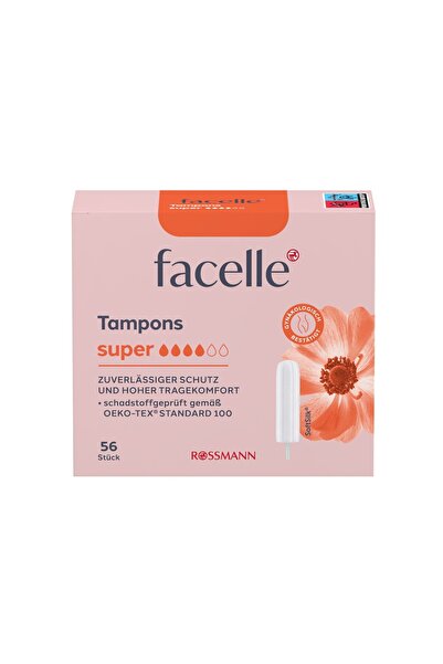 Facelle Tampon Süper 56 Adet
