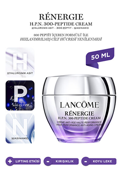 Lancome Renergie H.p.n.-300 Peptide Cream Hyalüronik Asit, 300-peptit, Niasin...