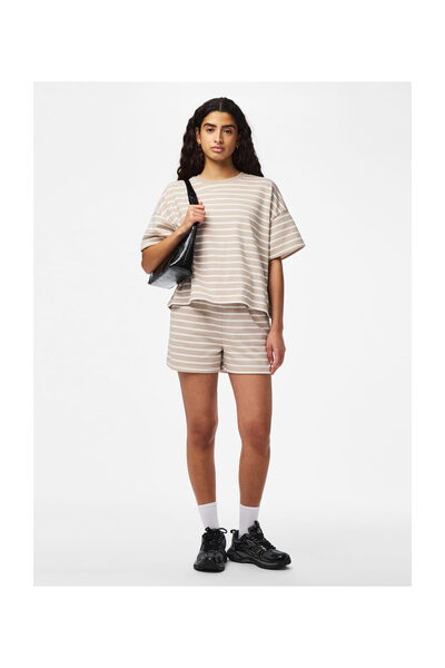 PIECES PCCHILLI SUMMER SHORTS STRIPE UB NOOS BC