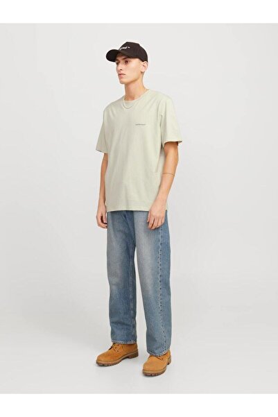 Jack & Jones تي شيرت رجالي محبوك CO100