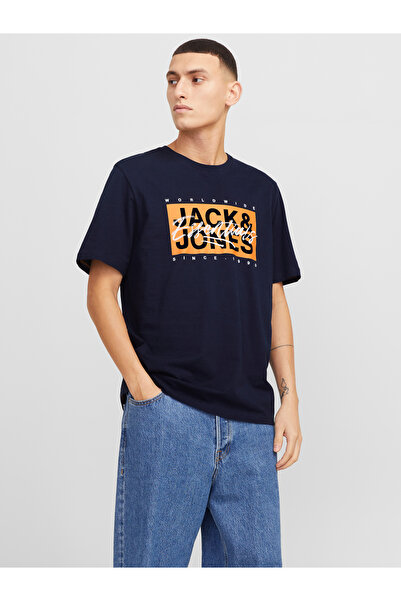 Jack & Jones تي شيرت رجالي محبوك CO100