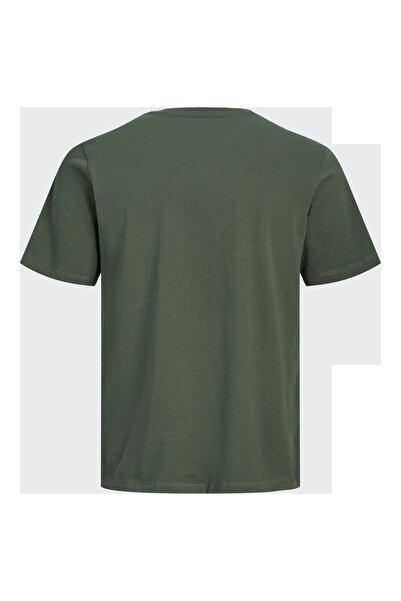 Jack & Jones تي شيرت رجالي محبوك TBC100