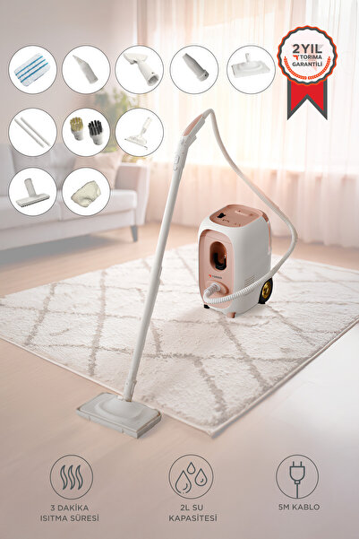 Torima Buharlı Temizleyici 2000W Mutfak Halı Koltuk Temizleme Buhar Makinesi ...