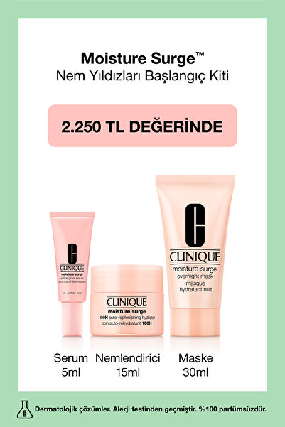 Clinique Moisture Surge™ Nem Yıldızları Başlangıç Kiti