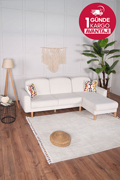 Kilim Mobilya Bohem's Bohem Uzanmalı Köşe, Sağ Sol Kullanılabilen, Yüksek Aya...