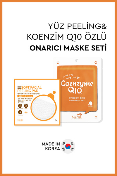 Mjcare Yüz Peeling Nemlendirici Maske