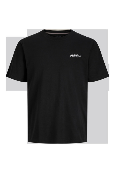 Jack & Jones Мъжка тениска с принт на гърдите - Бо