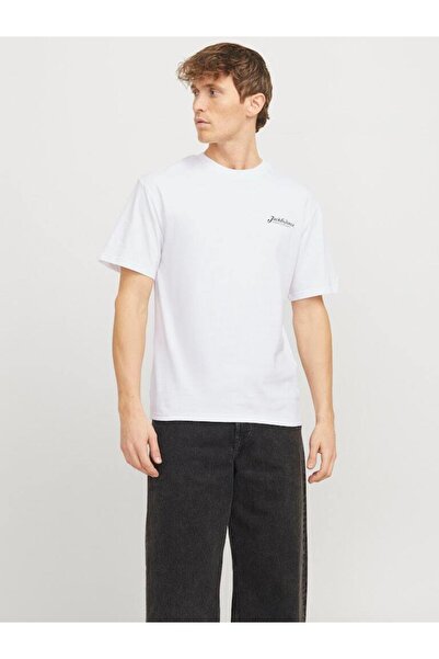 Jack & Jones تي شيرت رجالي محبوك CO100