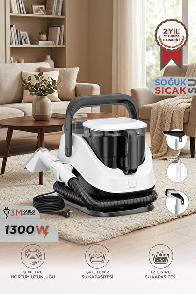 Torima Buharlı Temizleyici Halı ve Koltuk Yıkama Cam Zemin Mutfak Temizleme B...